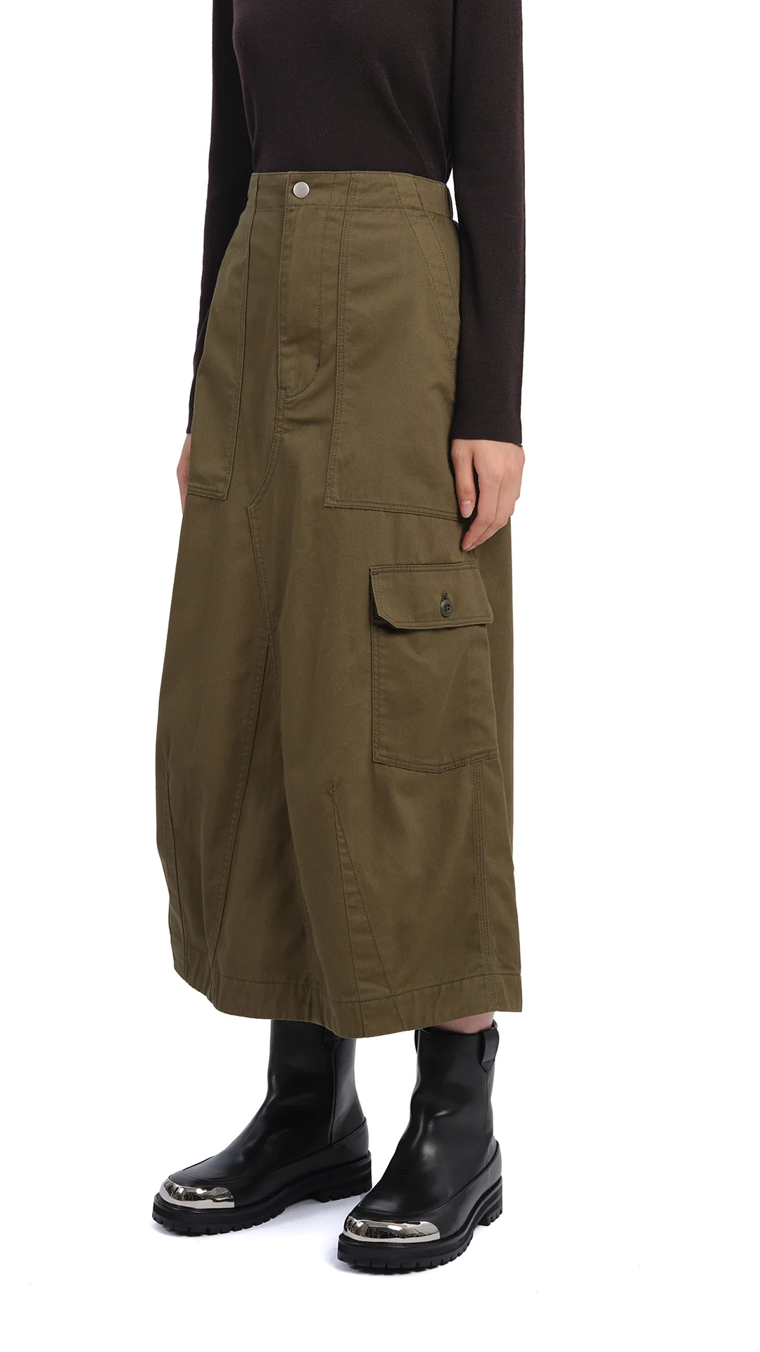 Fatigue Midi Skirt - Umamrii