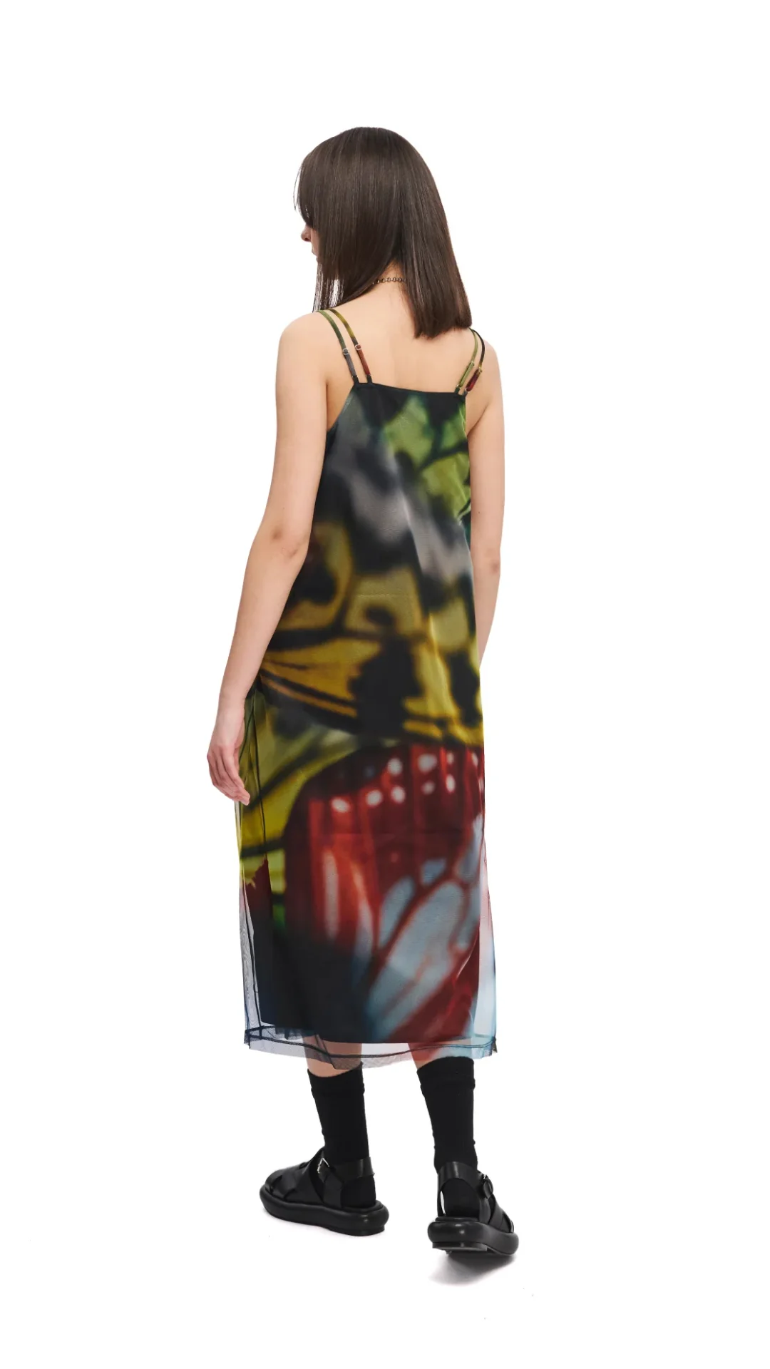 INITIAL X Mika Ninagawa Mesh Dress - Umamrii