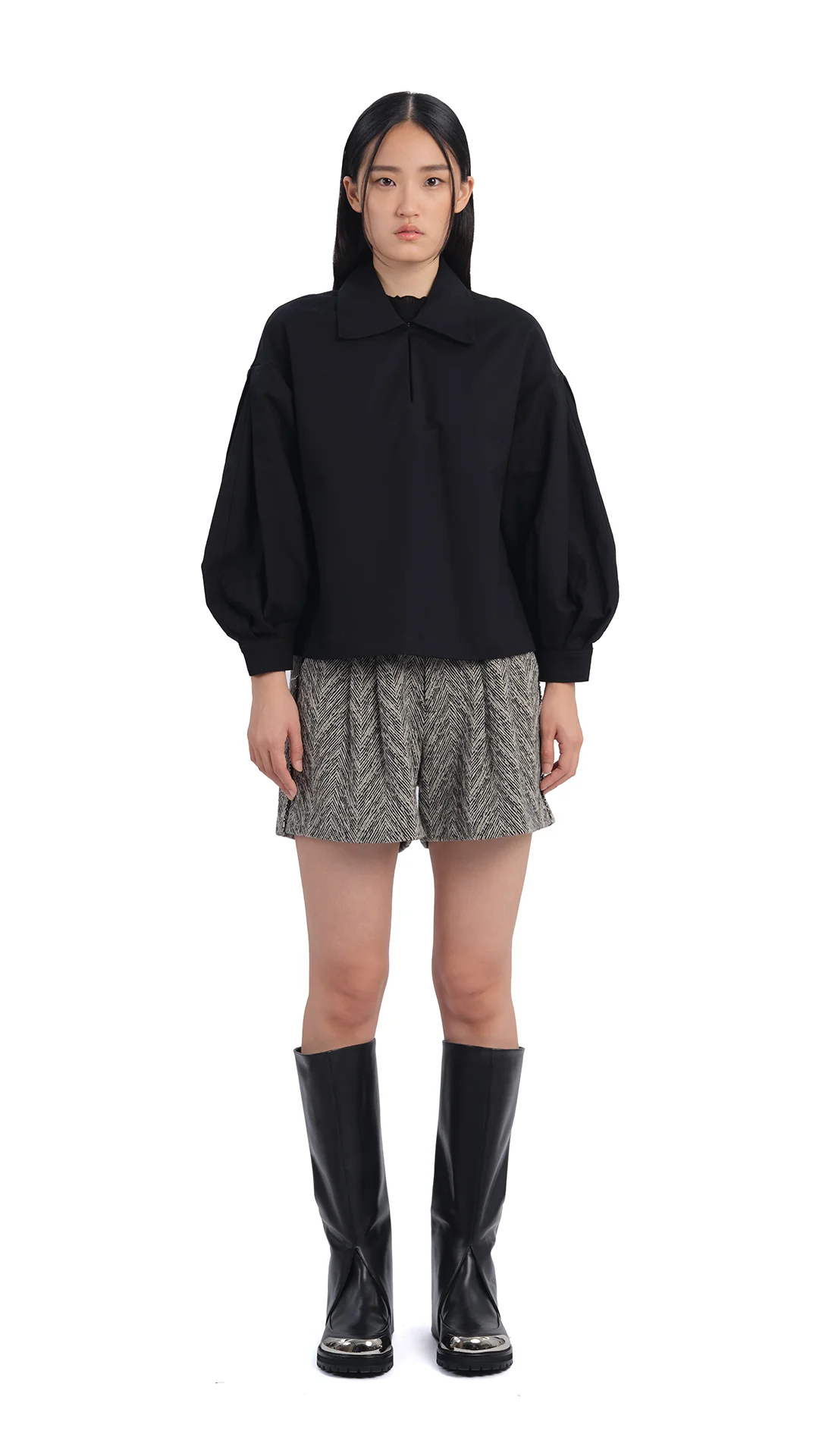 Herringbone Shorts - Umamrii