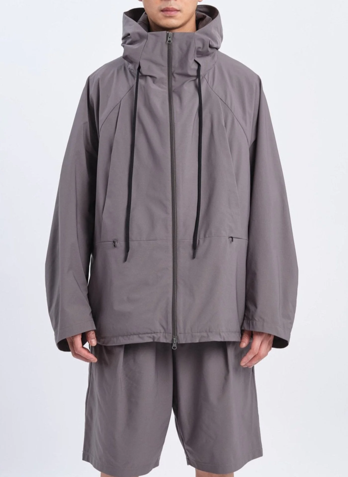 Light Weight Solotex Business Pack Hooded Jacket - Umamrii