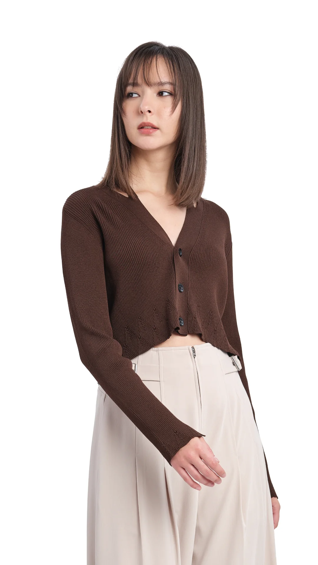 Cutout Cardigan - Umamrii